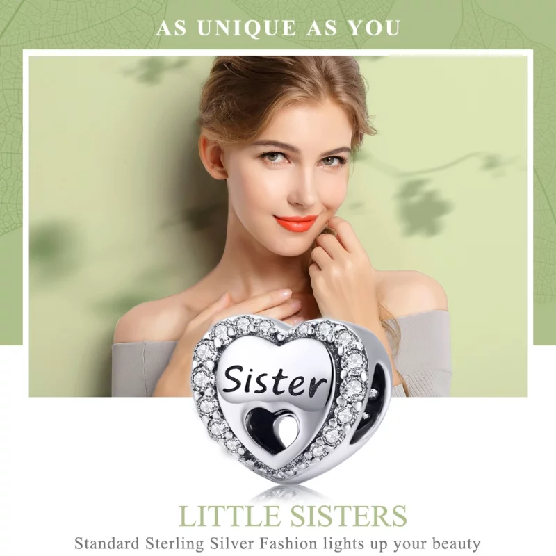 (image pour) Charm Style PANDORA Sœur - SCC1141 - Afficher 2