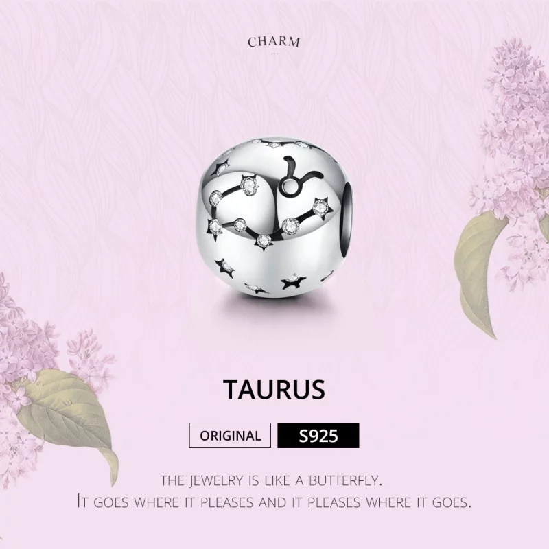 (image pour) Charm Style PANDORA Taureau - SCC1218-2 - Afficher 2