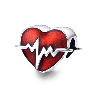 (image pour) Charm Style PANDORA Temps de battements de coeur - SCC1151