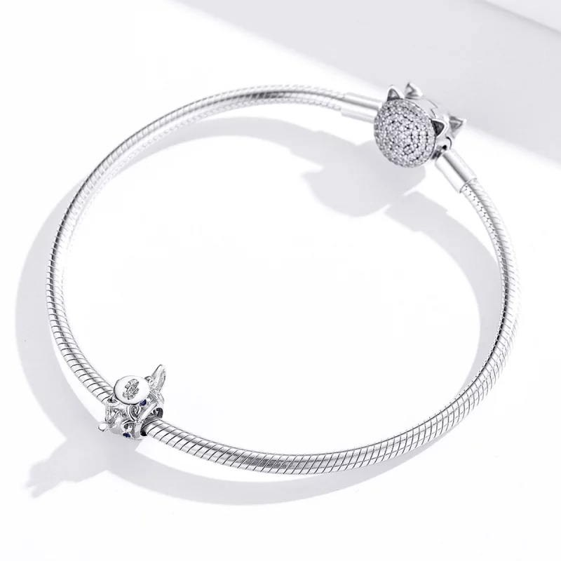 (image pour) Charm Style PANDORA Théière creuse - BSC274 - Afficher 3
