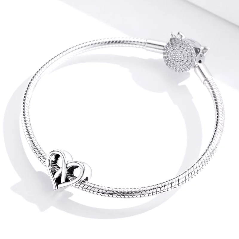 (image pour) Charm Style PANDORA Toi et moi coeur à coeur - SCC1552 - Afficher 2