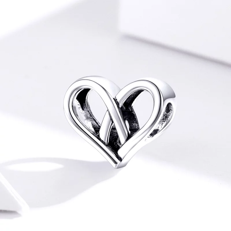 (image pour) Charm Style PANDORA Toi et moi coeur à coeur - SCC1552 - Afficher 3