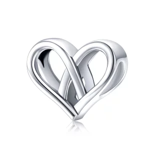(image pour) Charm Style PANDORA Toi et moi coeur à coeur - SCC1552