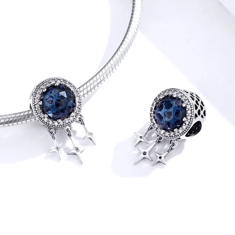 (image pour) Charm Style PANDORA Étoile bleue - SCC1432 - Afficher 3