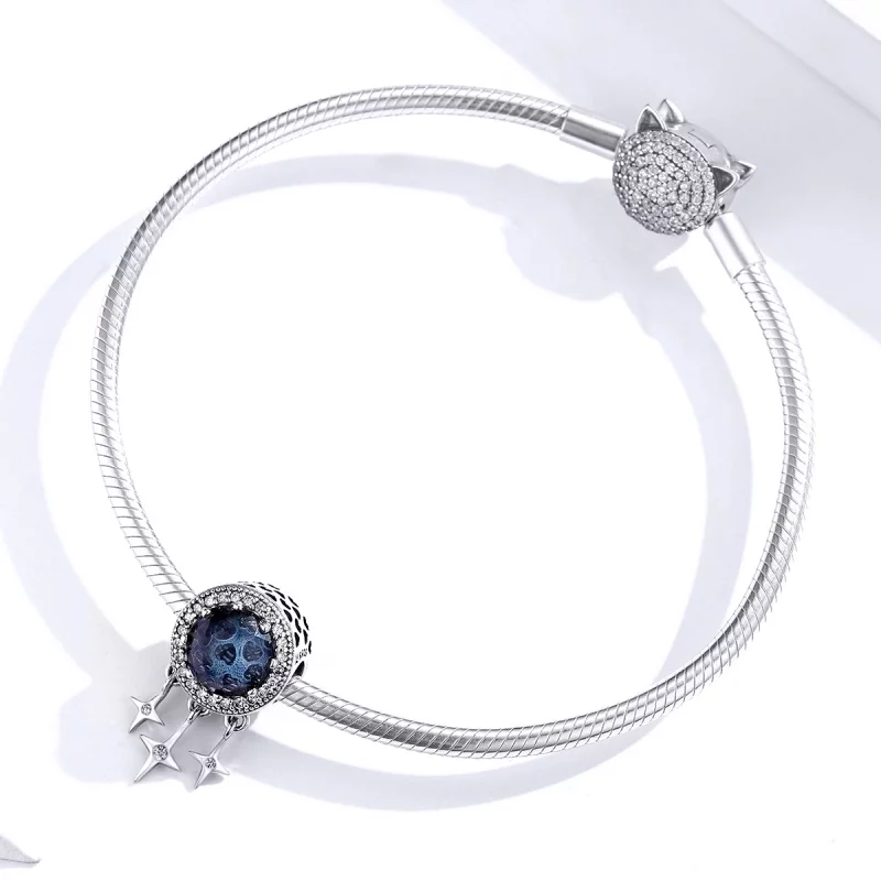 (image pour) Charm Style PANDORA Étoile bleue - SCC1432 - Afficher 4