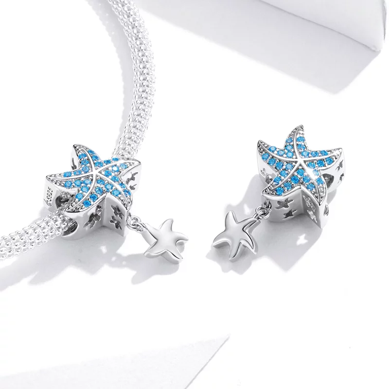 (image pour) Charm Style PANDORA Étoile de mer océanique - BSC252 - Afficher 4
