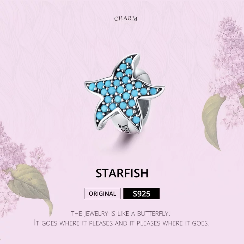 (image pour) Charm Style PANDORA Étoile de mer - SCC1313 - Afficher 3