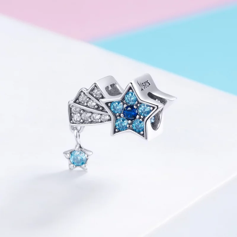 (image pour) Charm Style PANDORA Étoiles de bijoux en saphir - SCC912 - Afficher 2