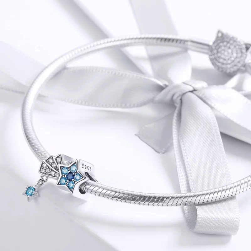 (image pour) Charm Style PANDORA Étoiles de bijoux en saphir - SCC912 - Afficher 3