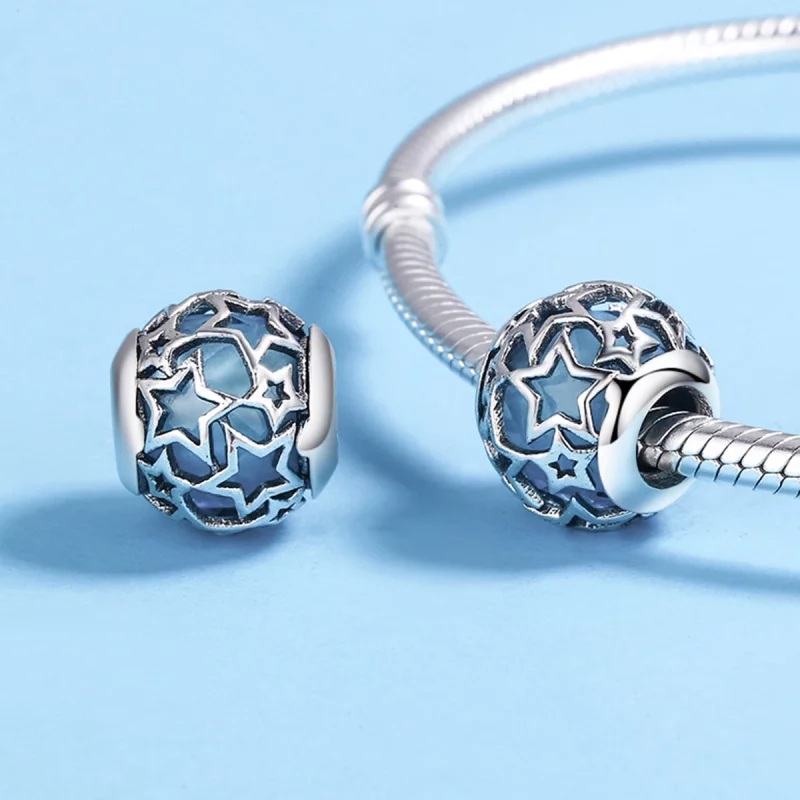 (image pour) Charm Style PANDORA Étoiles - SCC411 - Afficher 5
