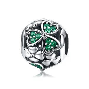(image pour) Charm Style PANDORA Trèfle vert - SCC964