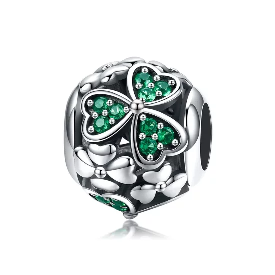 (image pour) Charm Style PANDORA Trèfle vert - SCC964