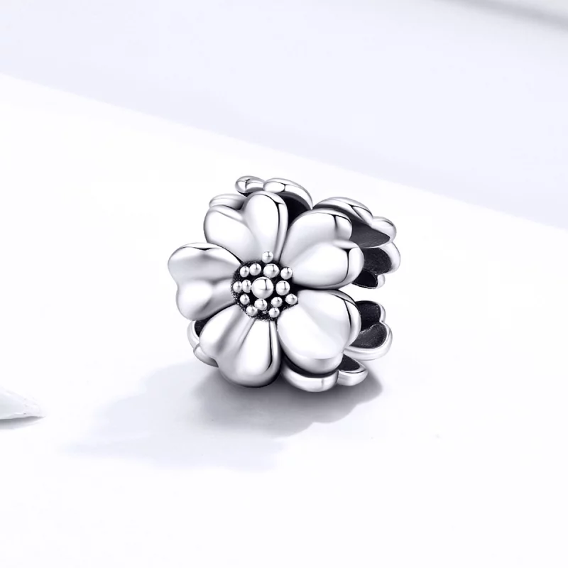 (image pour) Charm Style PANDORA Trois fleurs - SCC1486 - Afficher 2