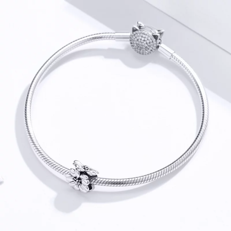 (image pour) Charm Style PANDORA Trois fleurs - SCC1486 - Afficher 3