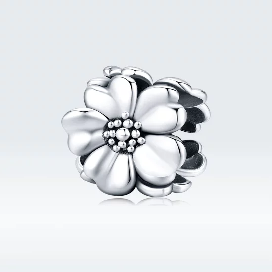 (image pour) Charm Style PANDORA Trois fleurs - SCC1486