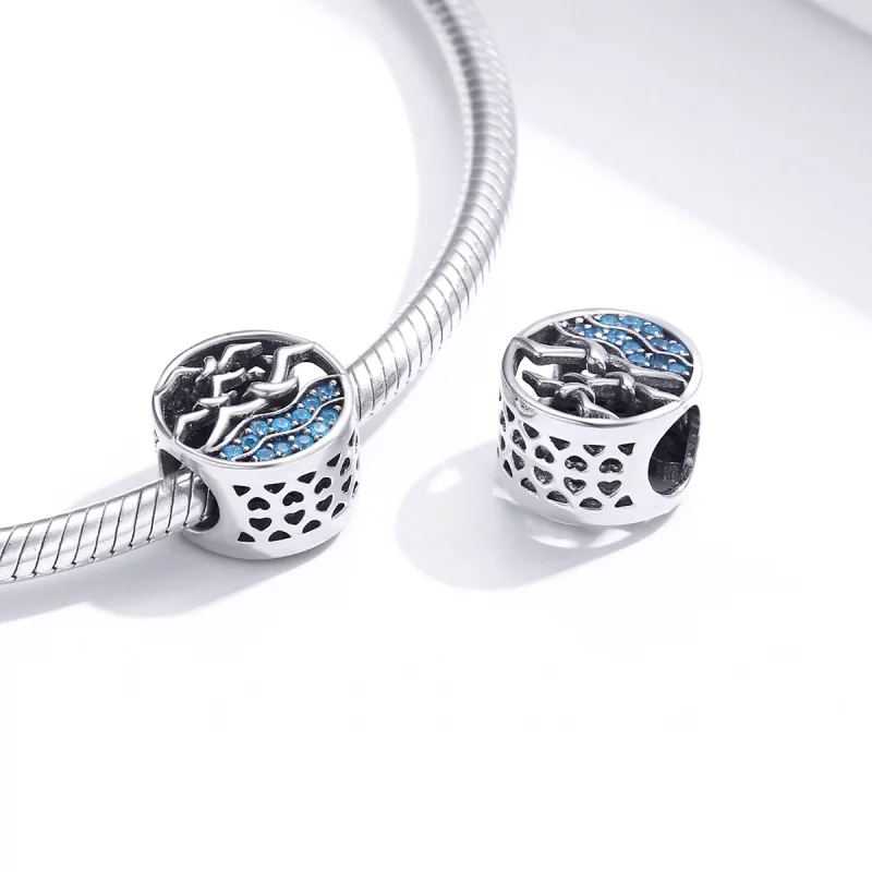 (image pour) Charm Style PANDORA Vague & Mouettes - SCC1454 - Afficher 4