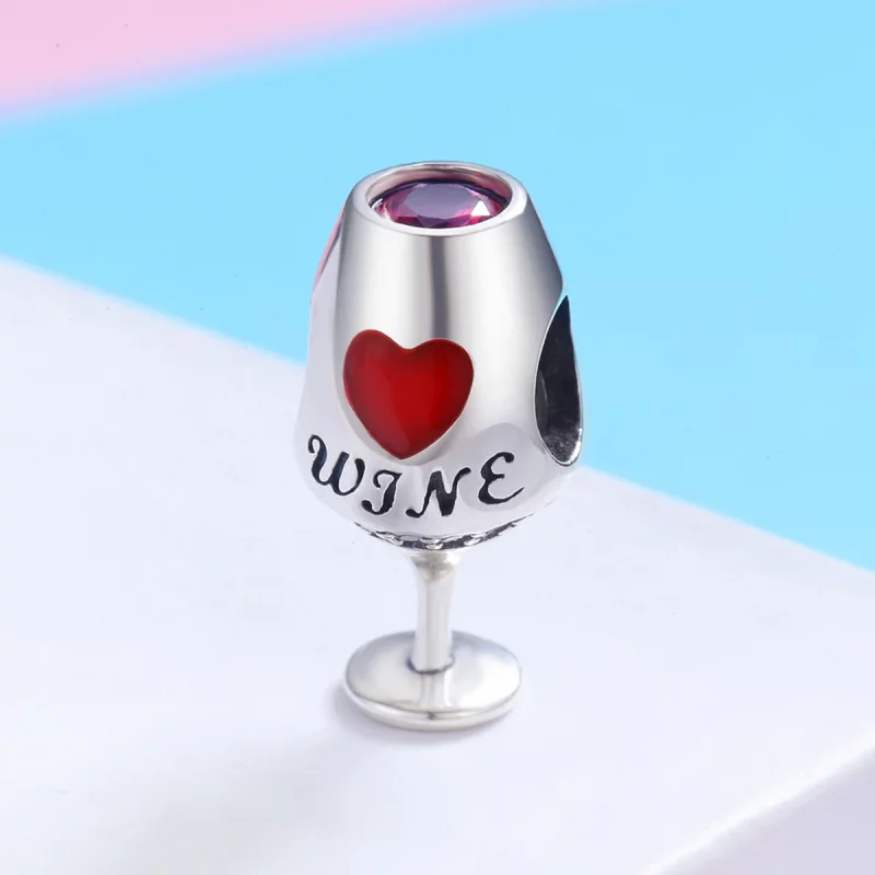 (image pour) Charm Style PANDORA Verre à vin rouge - SCC788 - Afficher 2