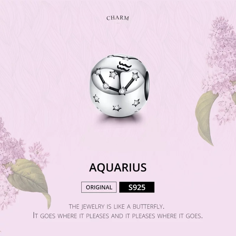 (image pour) Charm Style PANDORA Verseau - SCC1218-11 - Afficher 4