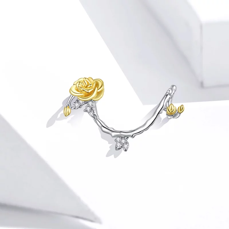 (image pour) Charm Style PANDORA Vignes roses Bicolore - BSC322 - Afficher 2