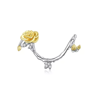 (image pour) Charm Style PANDORA Vignes roses Bicolore - BSC322