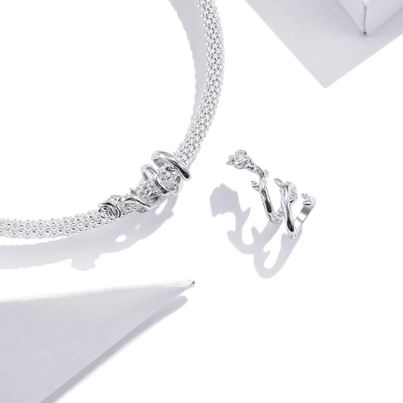(image pour) Charm Style PANDORA vignes roses - BSC310 - Afficher 4