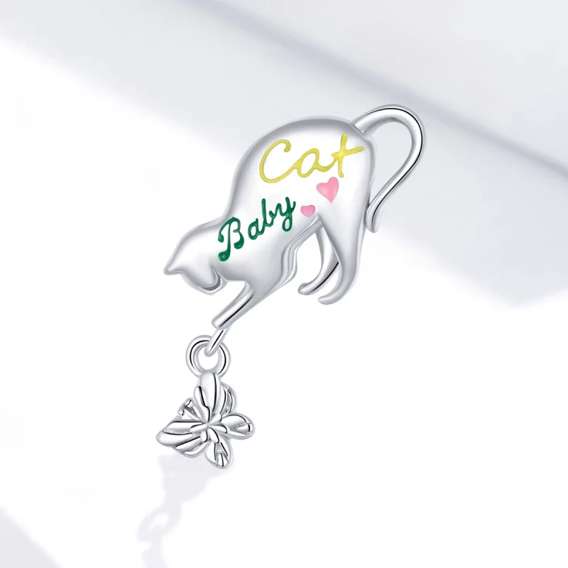 (image pour) Charm Style PANDORA Vilain chat - SCC1678 - Afficher 2