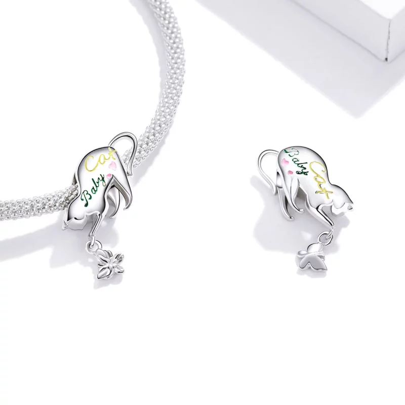 (image pour) Charm Style PANDORA Vilain chat - SCC1678 - Afficher 4