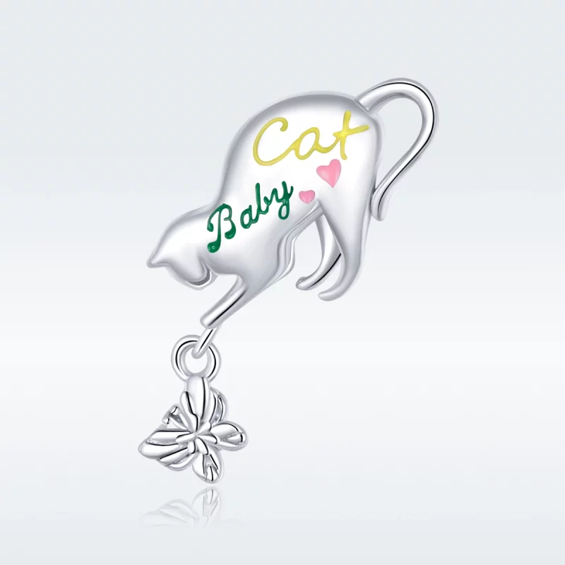 (image pour) Charm Style PANDORA Vilain chat - SCC1678 - Afficher 5
