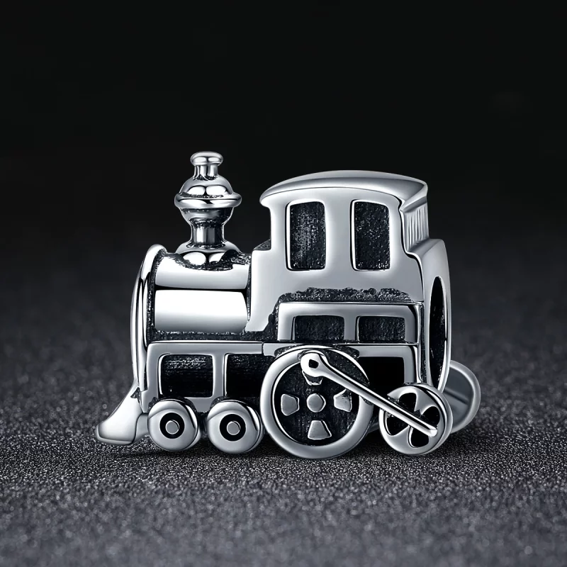 (image pour) Charm Style PANDORA Vintage train - SCC507 - Afficher 2