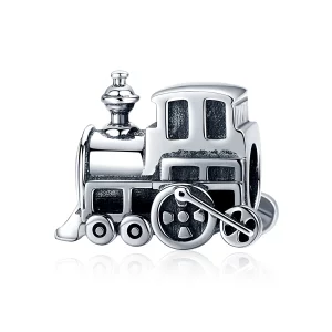 Charm Style PANDORA Vintage train - SCC507 (image pour) Charm Style PANDORA Vintage train - SCC507