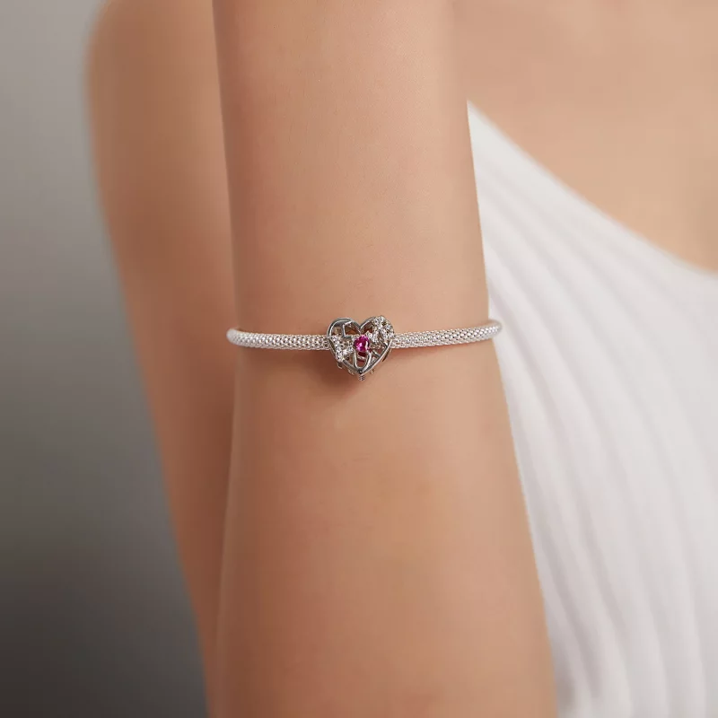 (image pour) Charme d'amour style Pandora Shine - BSC479 - Afficher 5