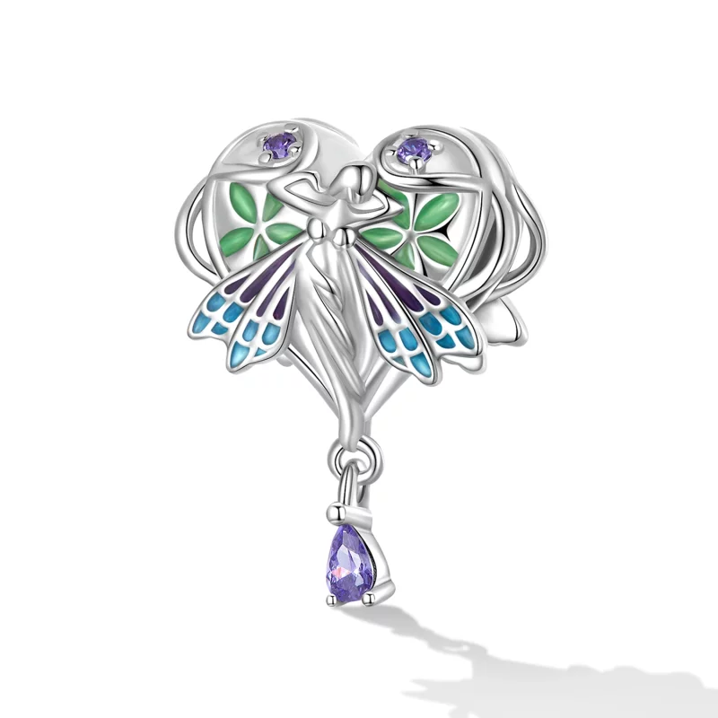 (image pour) Charme d'ange de l'amour de style Pandora - SCC2296 - Afficher 2