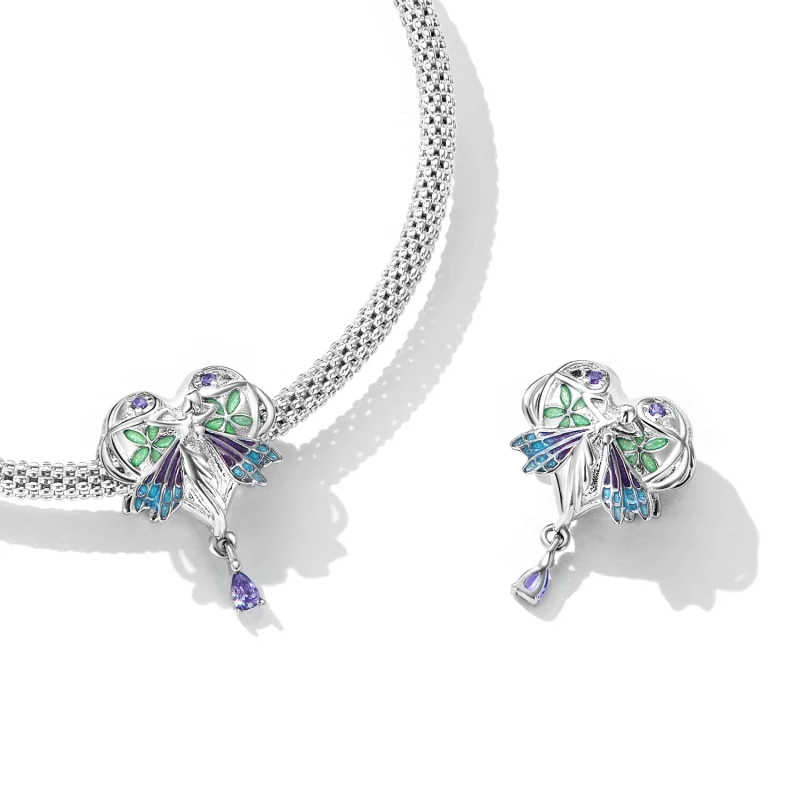 (image pour) Charme d'ange de l'amour de style Pandora - SCC2296 - Afficher 4