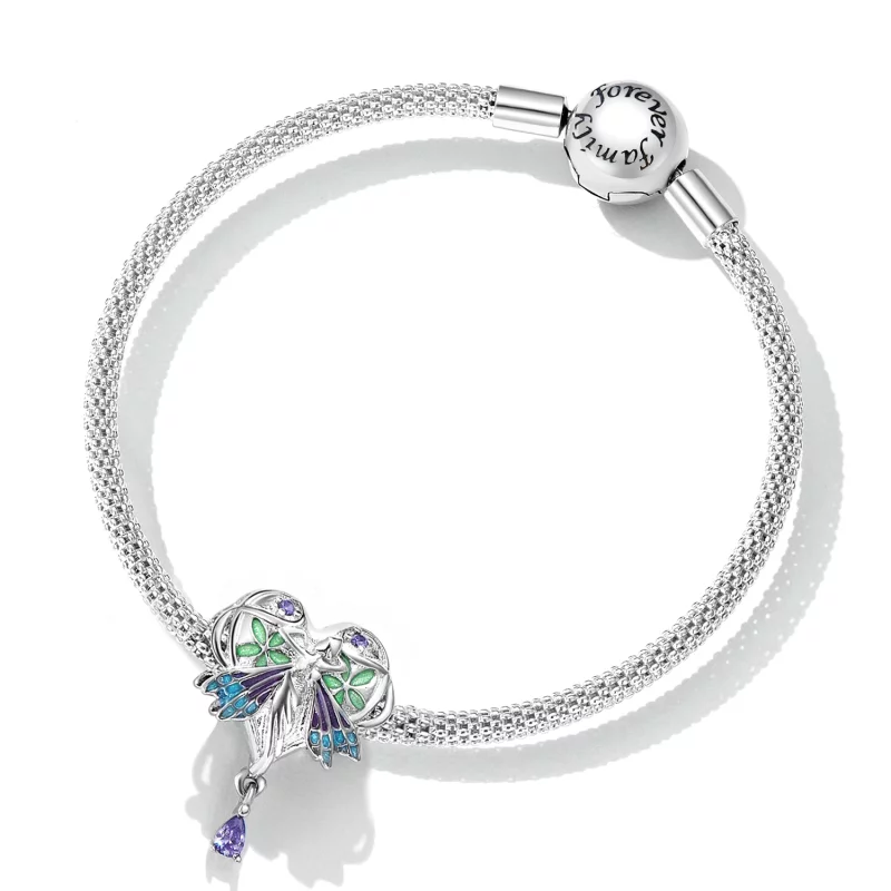 (image pour) Charme d'ange de l'amour de style Pandora - SCC2296 - Afficher 5