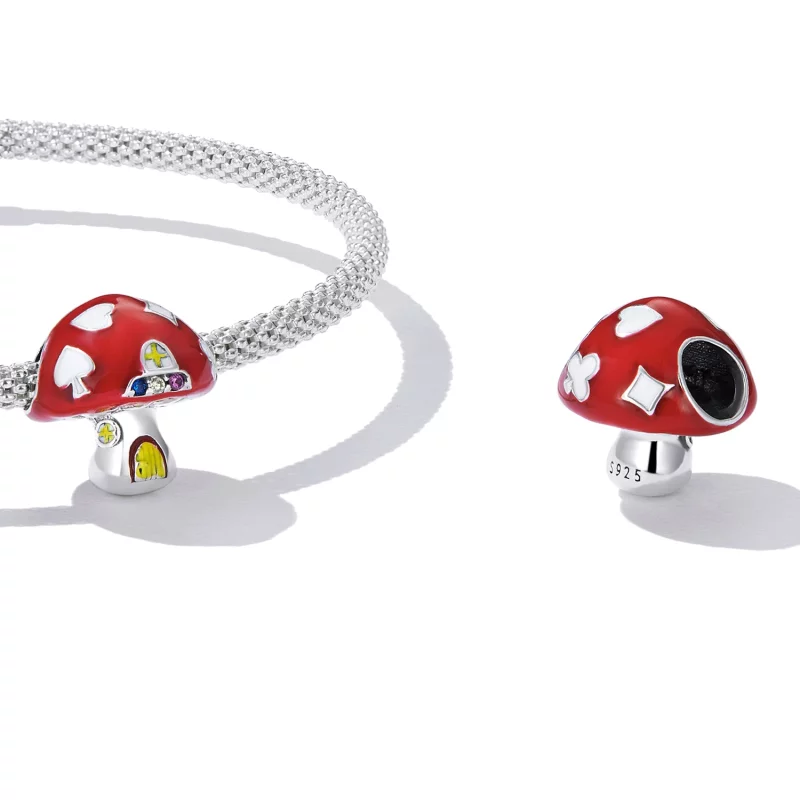 (image pour) Charme de Maison Champignon Exquis de Style Pandora - SCC2246 - Afficher 4