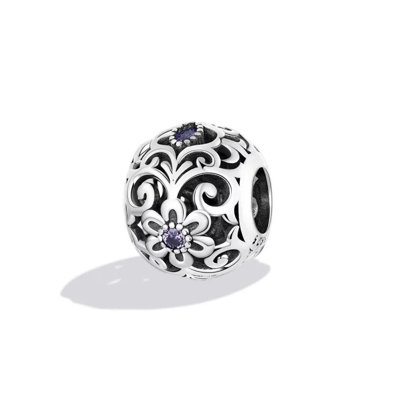 (image pour) Charme de style Pandora avec motif classique - SCC2183 - Afficher 2