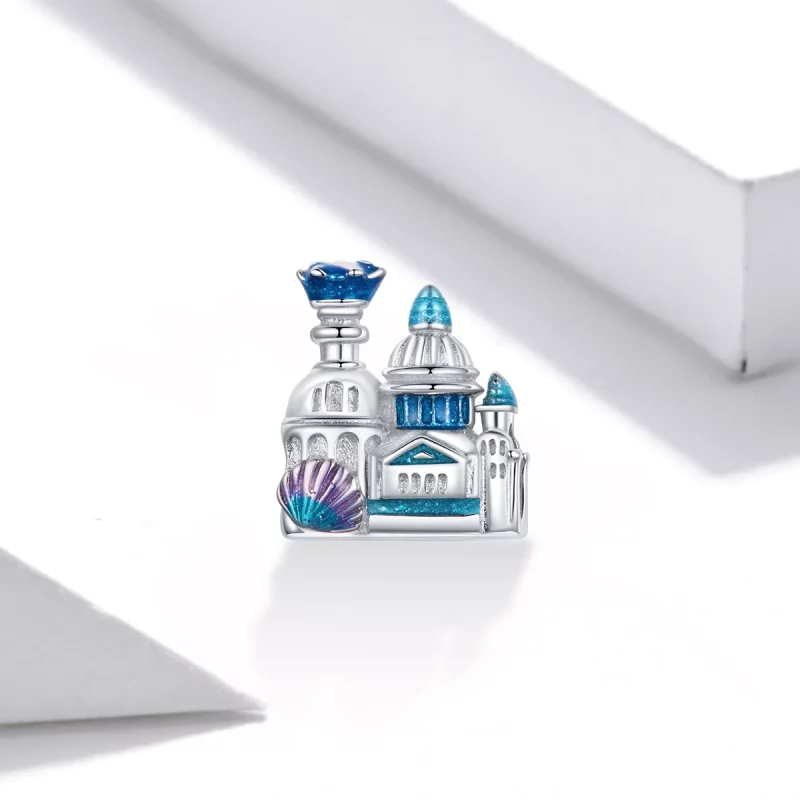(image pour) Charme de style Pandora Château Fantastique - BSC432 - Afficher 2