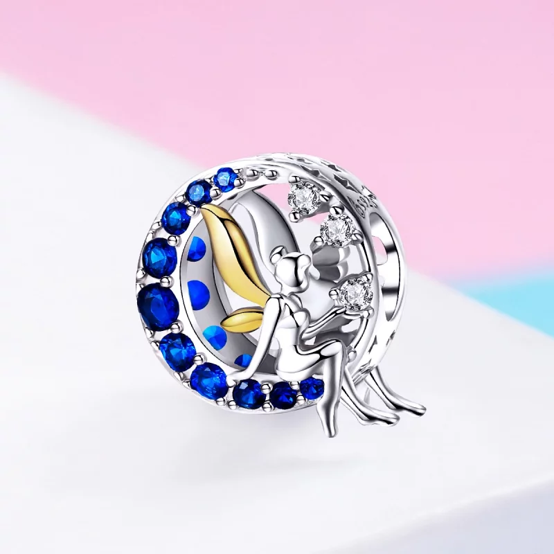 (image pour) Charme elfe à la lueur de la lune de style Pandora - BSC070 - Afficher 2