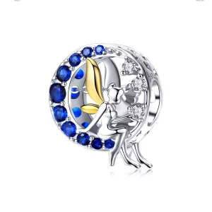 Charme elfe à la lueur de la lune de style Pandora - BSC070 (image pour) Charme elfe à la lueur de la lune de style Pandora - BSC070