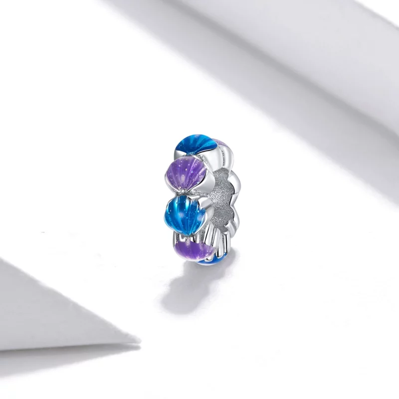 (image pour) Charme intercalaire Pandora Style Coquillage de Rêve - BSC431 - Afficher 2