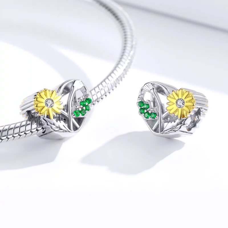 (image pour) Charme Pandora Style Daisy Story - BSC284 - Afficher 4