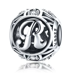 (image pour) Charme Pandora Style Lettre-R - SCC738-R