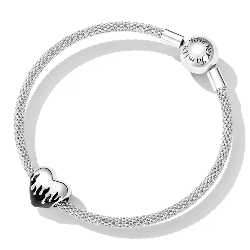 (image pour) Charme style Pandora Burning Love - SCC2298 - Afficher 5