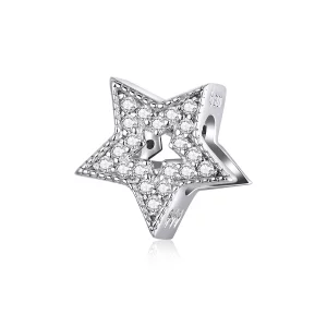 (image pour) Charme style Pandora Ciel étoilé scintillant - BSC210