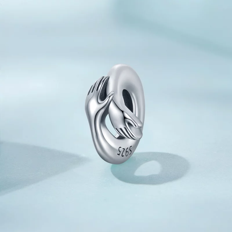 (image pour) Pandora Style Embrace Spacer Charm - SCC2363 - Afficher 2