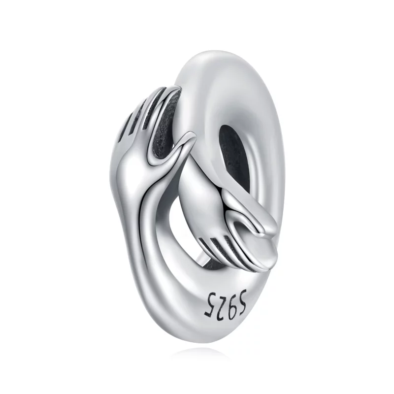 (image pour) Pandora Style Embrace Spacer Charm - SCC2363