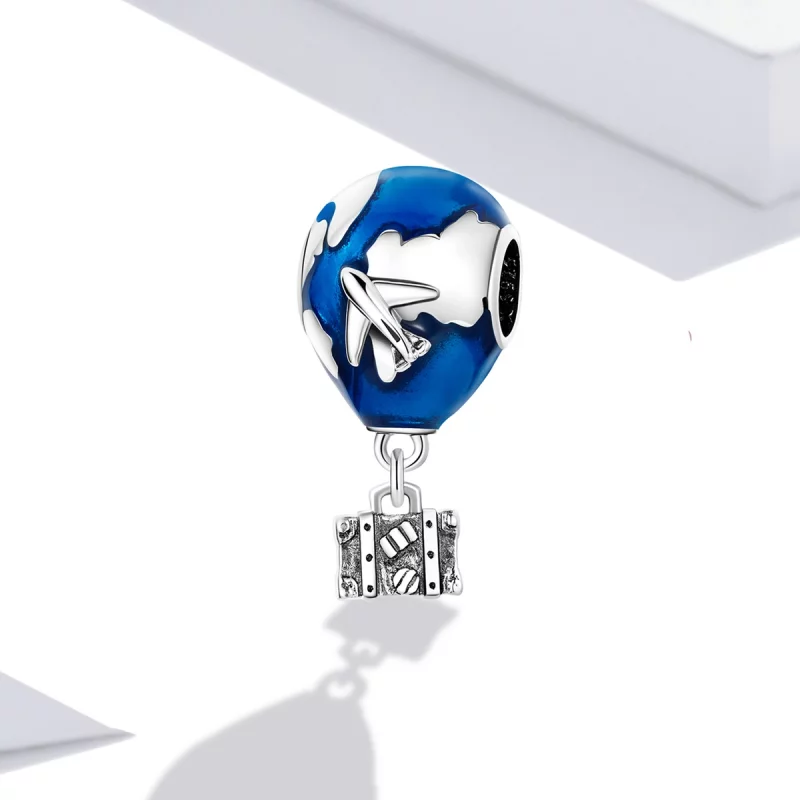 (image pour) Pandora Style Globetrotter - Charme Montgolfière - SCC2028 - Afficher 2