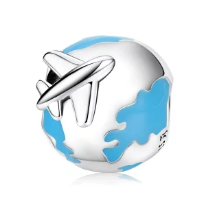 (image pour) Pandora Style World Travel - Charme Avion Prends le Large - SCC2026