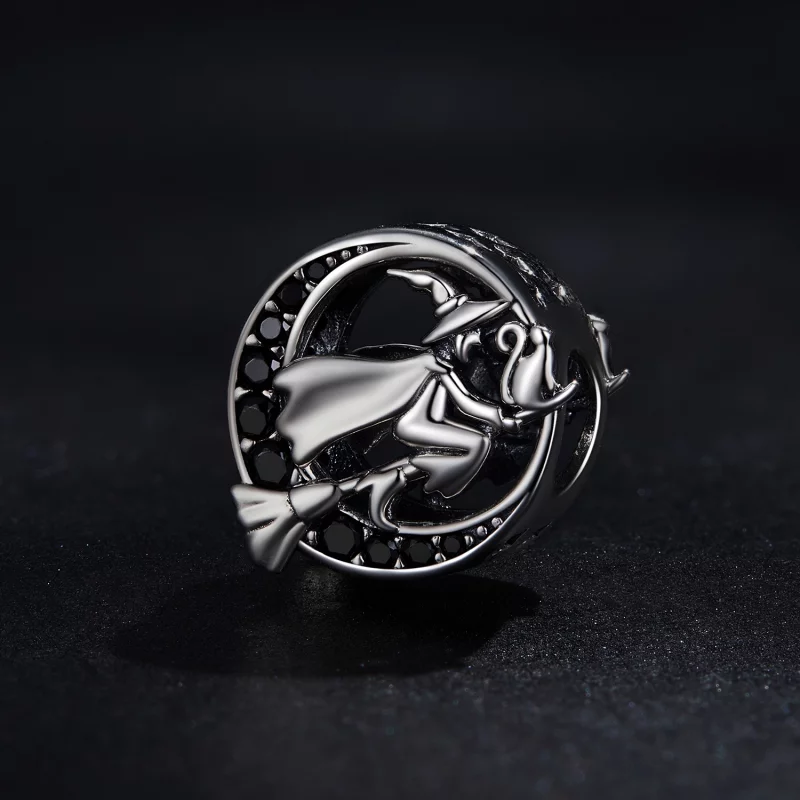 (image pour) Pendentif de style Pandora avec charme de sorcière - SCC2405 - Afficher 2