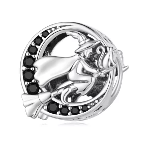 Pendentif de style Pandora avec charme de sorcière - SCC2405 (image pour) Pendentif de style Pandora avec charme de sorcière - SCC2405